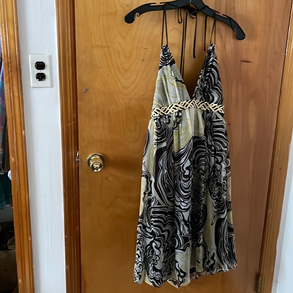 Laundry halter dress